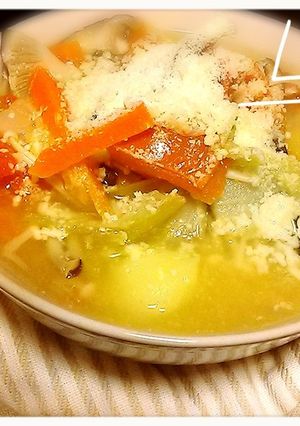 ★トマトみるく鍋★　野菜と牛乳消費-レシピのメイン写真