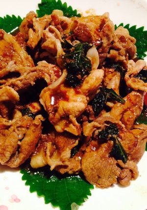 10分で簡単激ウマ!シソ生姜焼き!-レシピのメイン写真