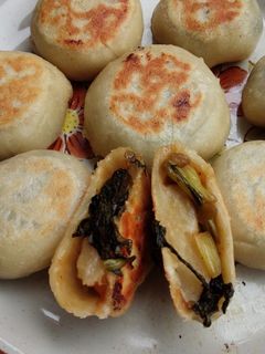 信州名物☆野沢菜おやき-レシピのメイン写真