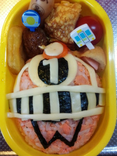 トッキュウジャー弁当-レシピのメイン写真
