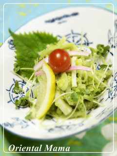 塩もみ大根と蒲鉾のアボカド和え-レシピのメイン写真