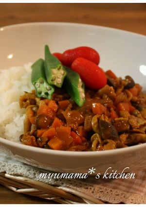 簡単＊野菜ゴロゴロドライカレー-レシピのメイン写真