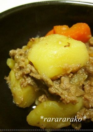 定番おかず☆うちの肉じゃが♪-レシピのメイン写真