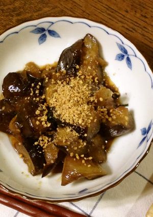 お茄子の焼肉のタレ炒め-レシピのメイン写真