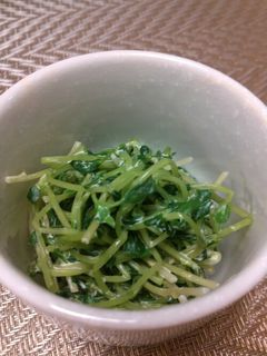 豆苗の辛子マヨネーズあえ-レシピのメイン写真