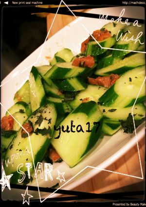 梅しそキュウリ-レシピのメイン写真