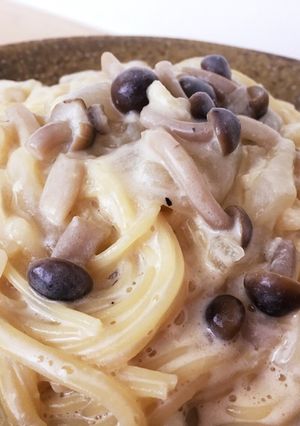 キノコとツナの☆クリームパスタ☆-レシピのメイン写真