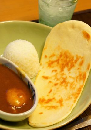 ココナッツオイルdeナン-レシピのメイン写真