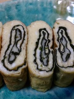 チーズ海苔巻き卵~お弁当に~-レシピのメイン写真