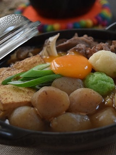 ストウブで簡単肉豆腐-レシピのメイン写真