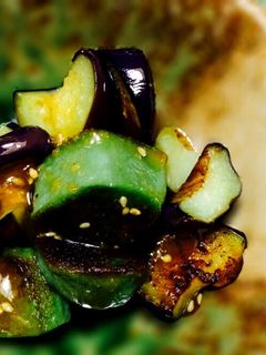 低カロリー!もっちもち生麩の茄子田楽♪-レシピのメイン写真