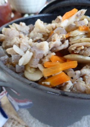 ストウブで豚めし-レシピのメイン写真