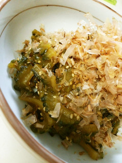 苦味激減!ゴーヤのめんつゆ炒め煮-レシピのメイン写真