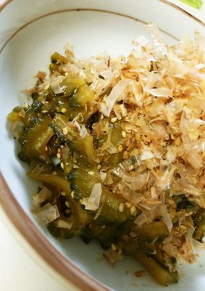 苦味激減！ゴーヤのめんつゆ炒め煮-レシピのメイン写真