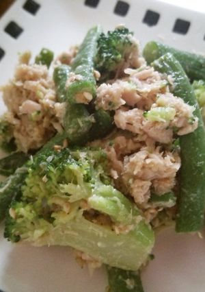半端野菜と和えるだけ！インゲンの胡麻和え-レシピのメイン写真
