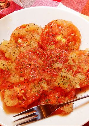 冷やしておいしいトマトのマリネ-レシピのメイン写真