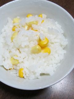 トウモロコシご飯-レシピのメイン写真