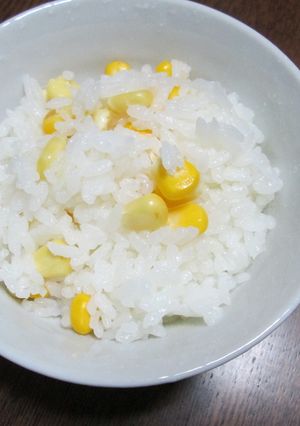 トウモロコシご飯-レシピのメイン写真