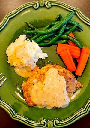 アメリカ料理　チキンフライドステーキ-レシピのメイン写真