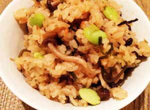 枝豆ご飯☆枝豆と塩昆布の炊き込みご飯-レシピのメイン写真