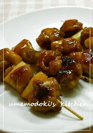 フライパンで焼く「焼き鳥」-レシピのメイン写真