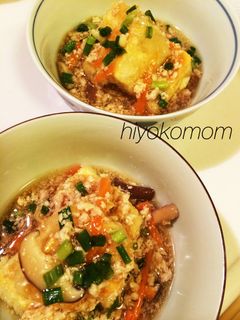 揚げだし豆腐野菜あんかけ-レシピのメイン写真