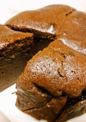 低糖質制限 大豆粉入り濃厚生チョコケーキ-レシピのメイン写真
