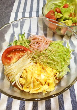 冷やし中華風そうめん-レシピのメイン写真