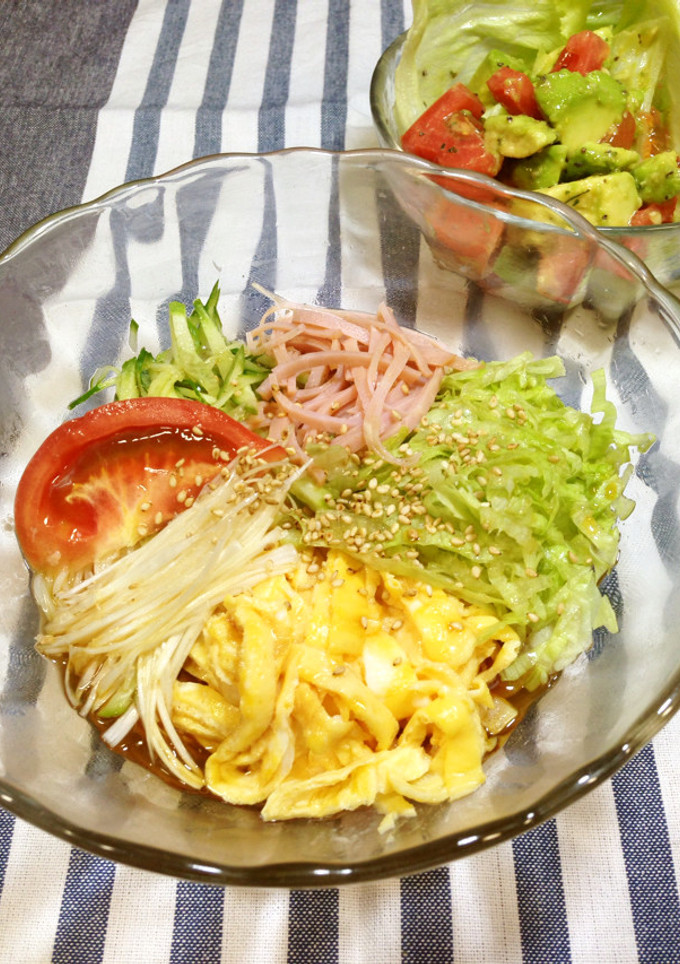冷やし中華風そうめん-レシピのメイン写真
