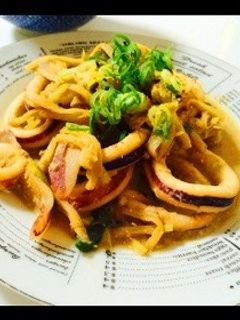 イカのオイマヨ炒め-レシピのメイン写真