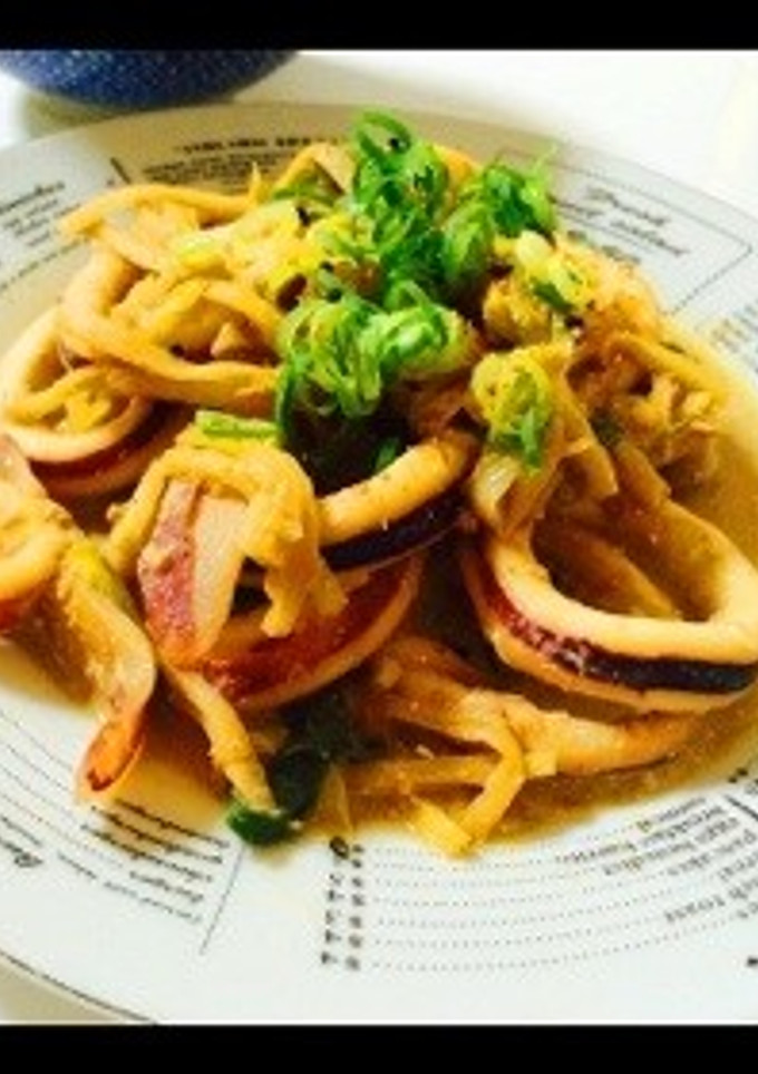 イカのオイマヨ炒め-レシピのメイン写真