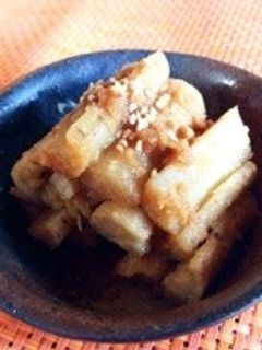 副菜に!たたきごぼうの胡麻和え。-レシピのメイン写真