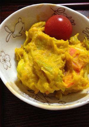 甘くて優しいカボチャサラダ-レシピのメイン写真
