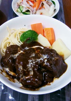 炊飯器 簡単 牛タンシチュー ズボラ道-レシピのメイン写真