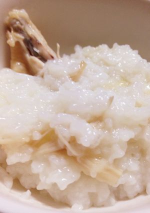 お安く炊飯器で中華風粥-レシピのメイン写真