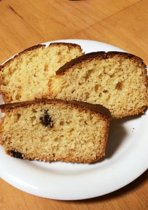 ラムレーズンアイスでバウンドケーキ-レシピのメイン写真