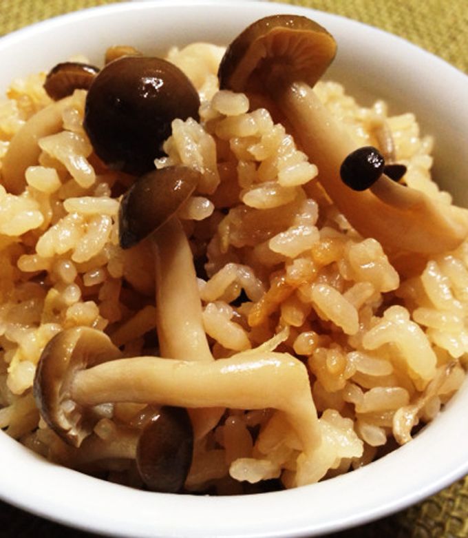 秋♪きのこ！しめじと生姜の炊き込みご飯-レシピのメイン写真