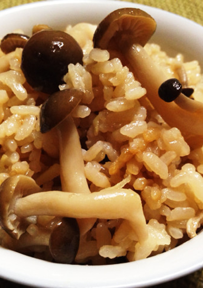 秋♪きのこ！しめじと生姜の炊き込みご飯-レシピのメイン写真