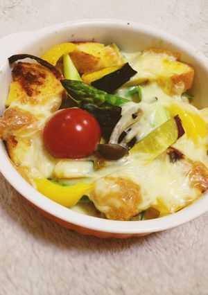 お野菜たっぷりパングラタン-レシピのメイン写真
