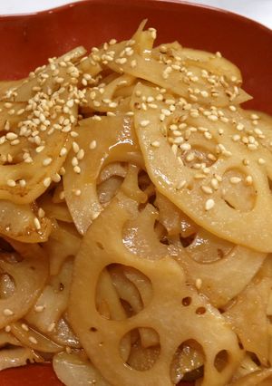 ラー油♢レンコンキンピラ♢-レシピのメイン写真