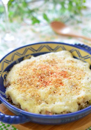 長芋＆豆腐ソースで☆ヘルシーミートドリア-レシピのメイン写真