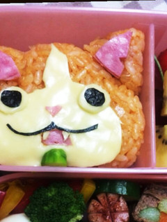 ジバニャン弁当*オムライスで!-レシピのメイン写真