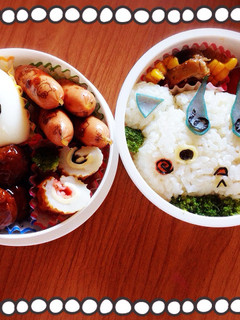 妖怪ウォッチ コマさん弁当 キャラ弁☆-レシピのメイン写真