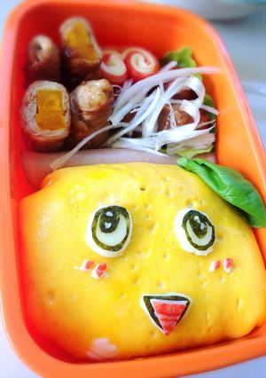 ギャルママのキャラ弁☆ふなっしー-レシピのメイン写真