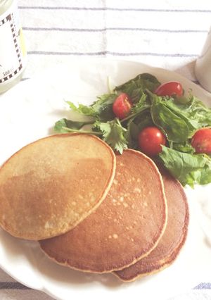 全粒粉パンケーキ-レシピのメイン写真