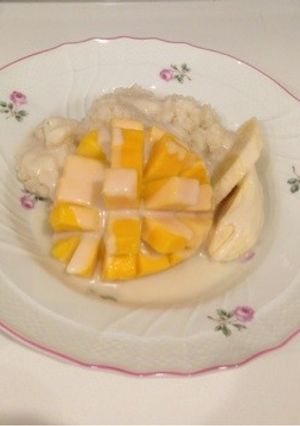 マンゴーと餅米のココナッツソース-レシピのメイン写真