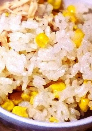 コーン缶で!炊き込みご飯-レシピのメイン写真