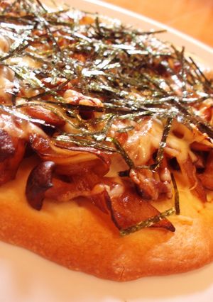 大人の為のピリ照りチキンピザ-レシピのメイン写真