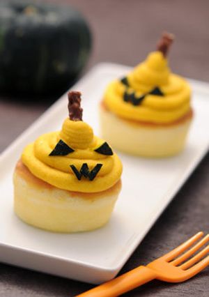 ハロウィンかぼちゃケーキ-レシピのメイン写真