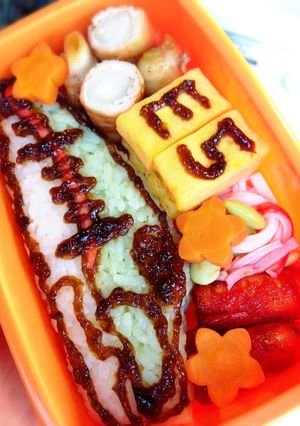 ギャルママのキャラ弁☆はやぶさ-レシピのメイン写真